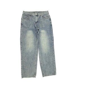 Heng Sheng Straight Leg Women's size M Blue Denim Jeans